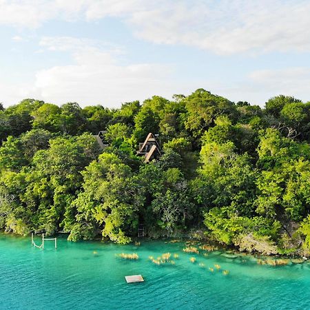 Azul Nomeolvides Bacalar - Guests Only Villa Bagian luar foto