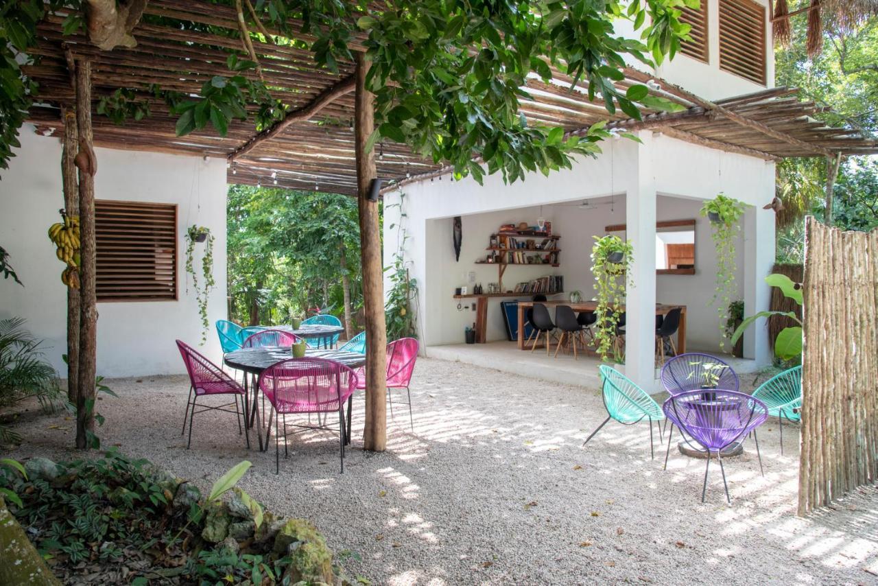 Azul Nomeolvides Bacalar - Guests Only Villa Bagian luar foto