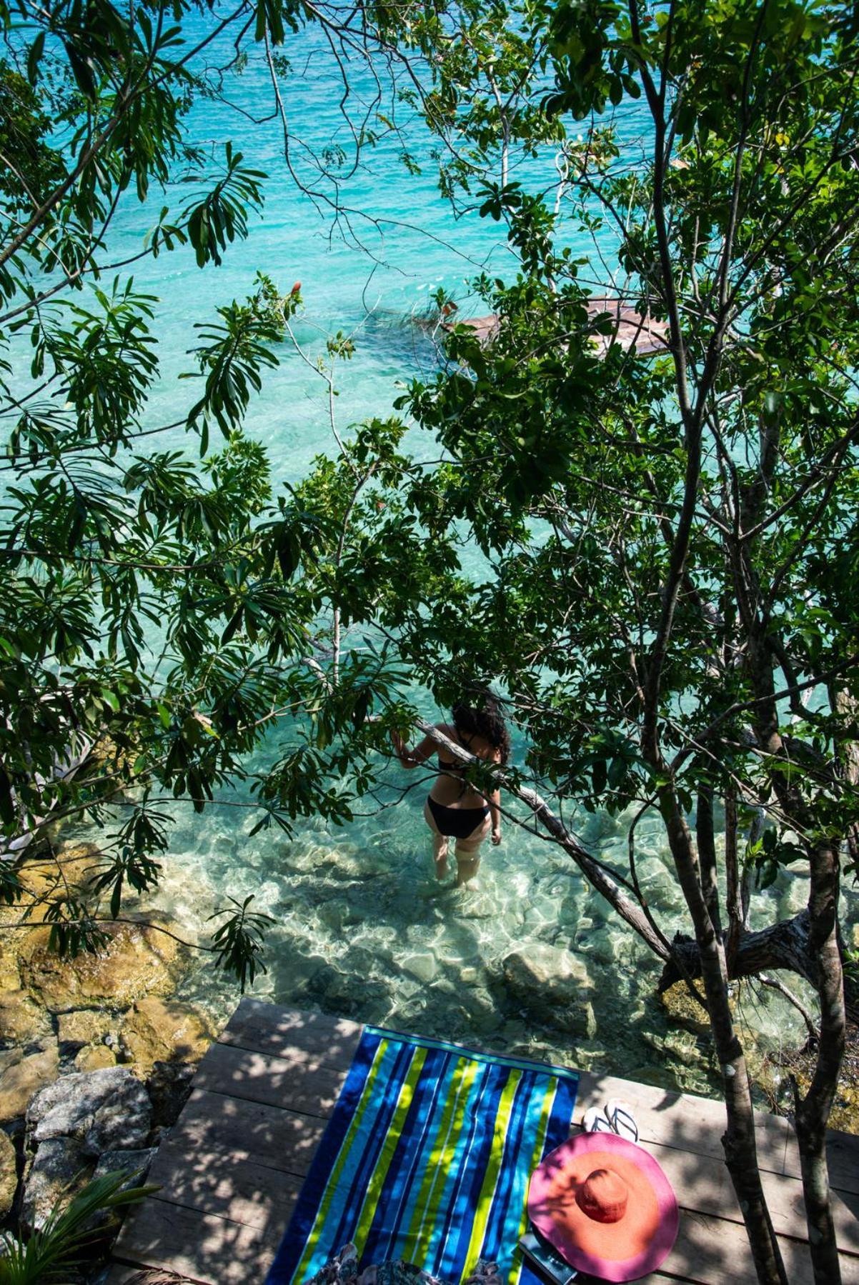 Azul Nomeolvides Bacalar - Guests Only Villa Bagian luar foto