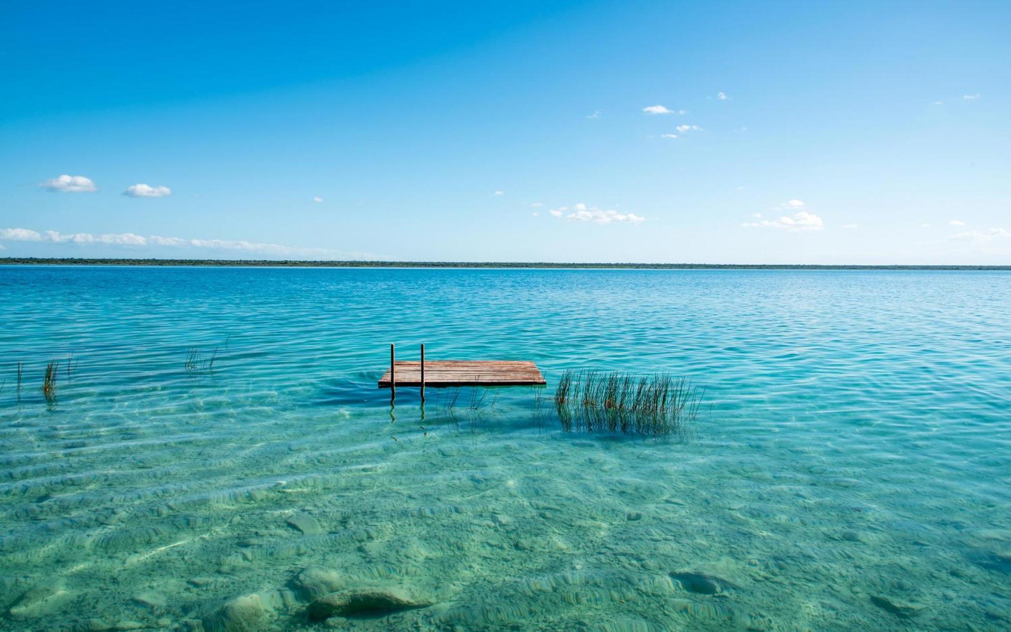 Azul Nomeolvides Bacalar - Guests Only Villa Bagian luar foto