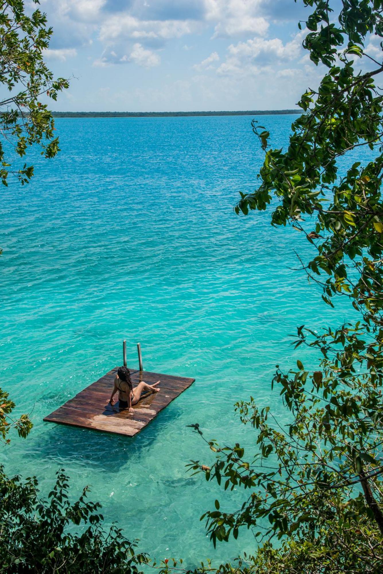 Azul Nomeolvides Bacalar - Guests Only Villa Bagian luar foto